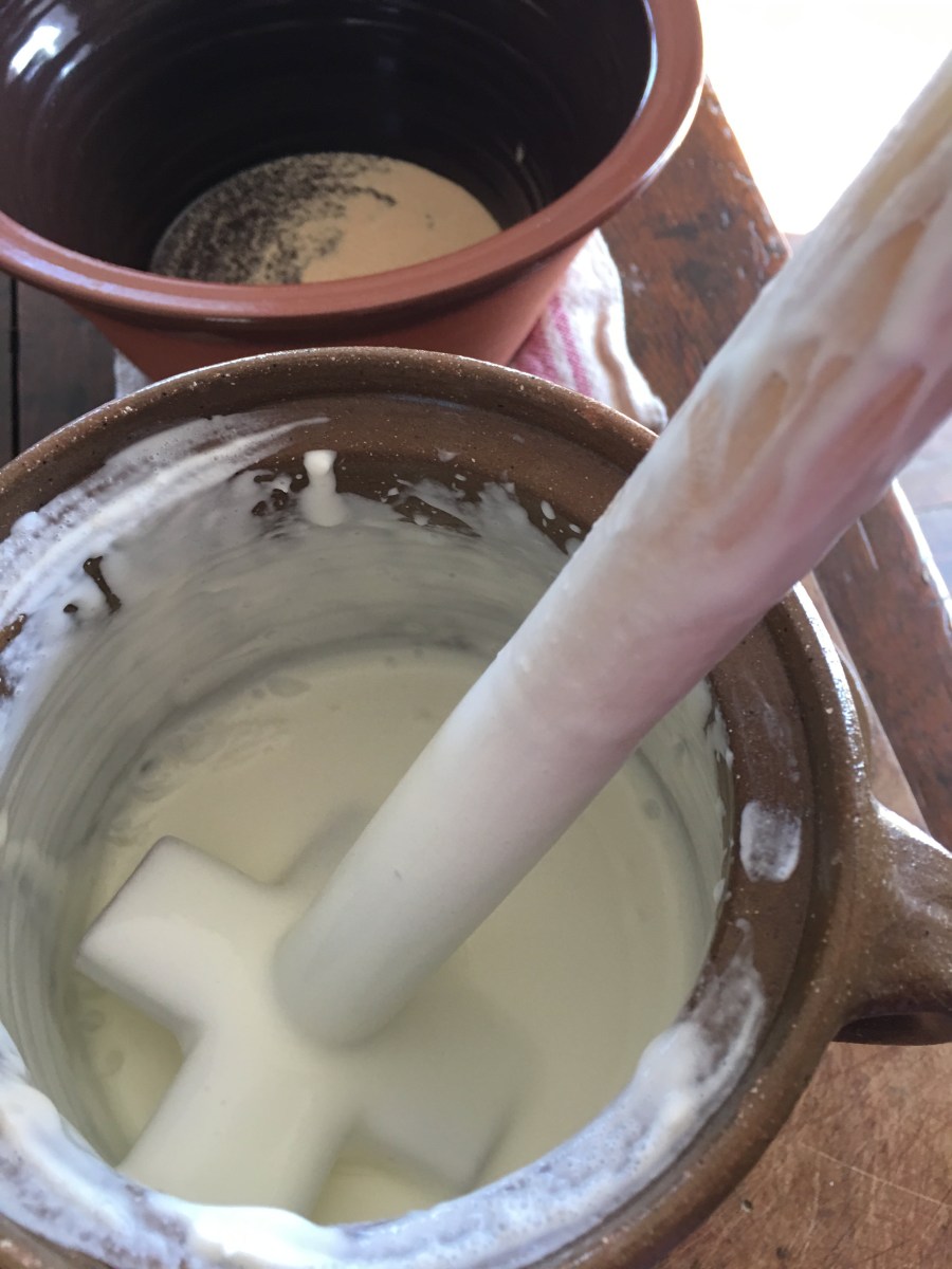 Stage 1 - beginning to thicken