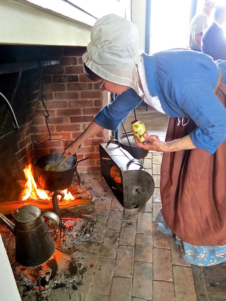 Hearth Cooking at the Muster