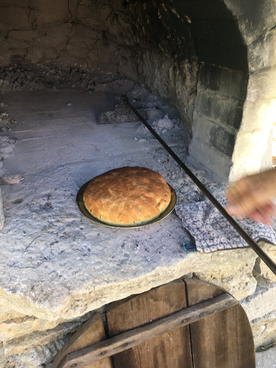 Remove in bake oven