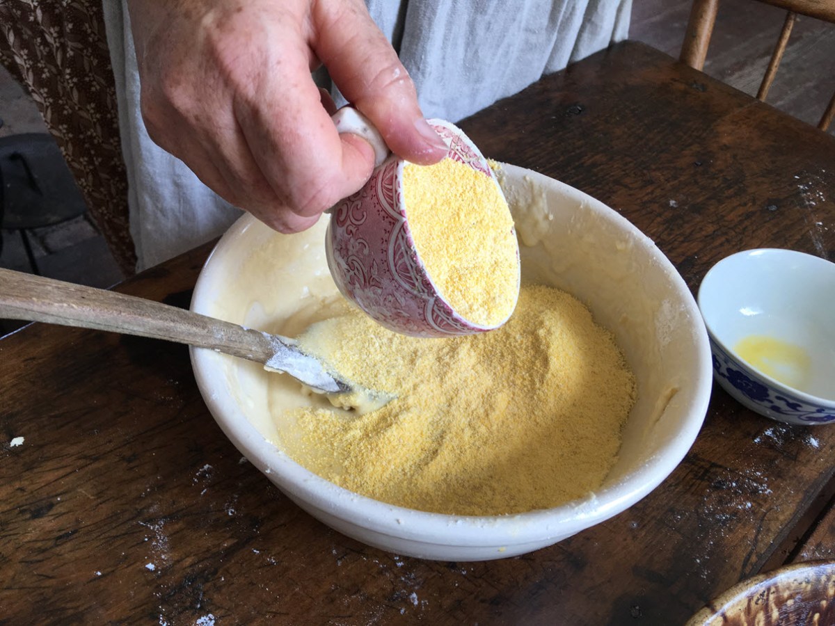 Add cornmeal