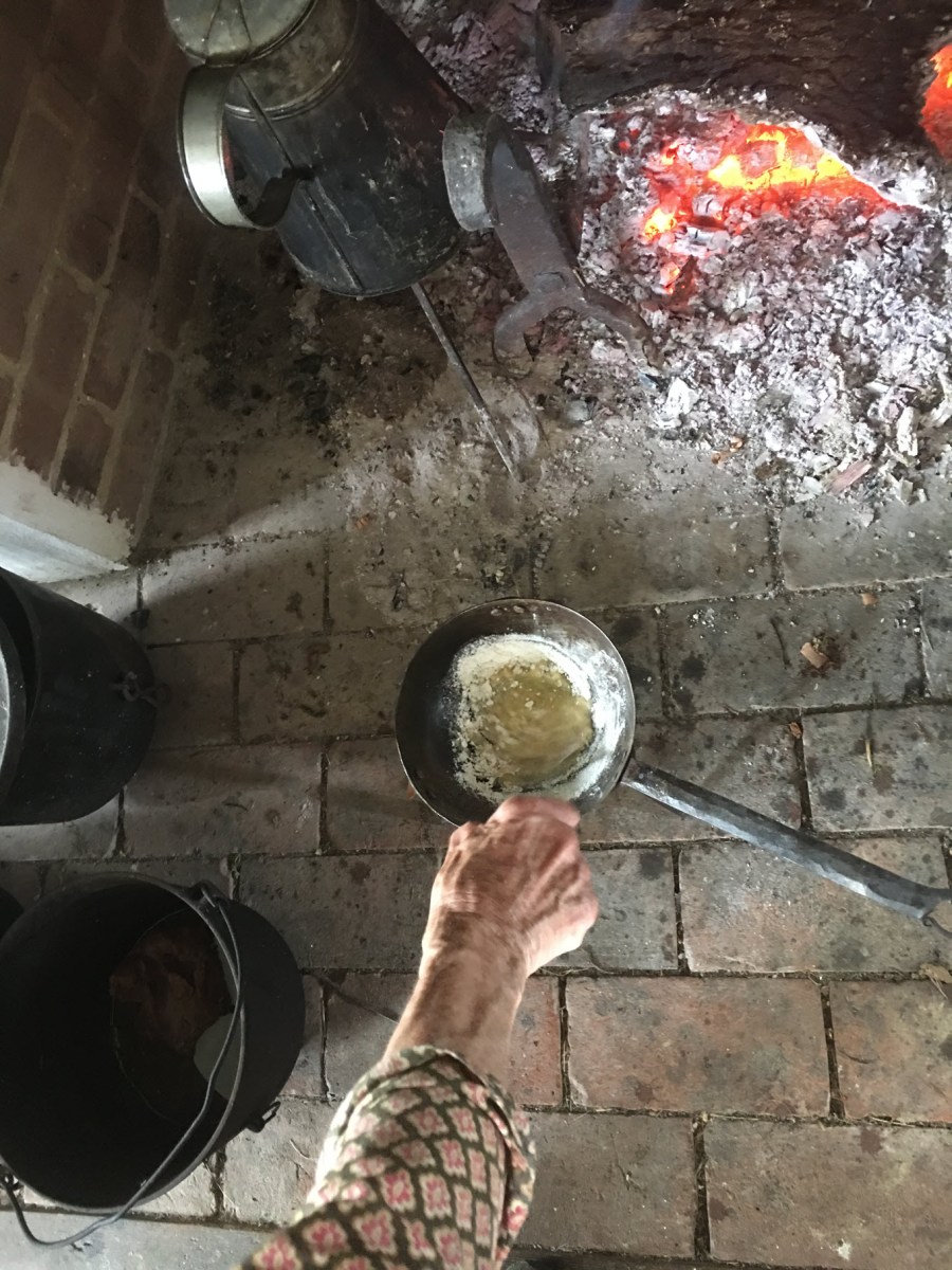 Mic flour and butter