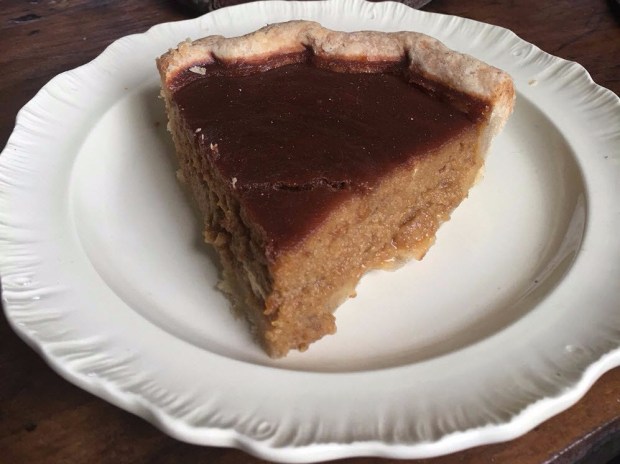 Pumpkin pie with Molasses